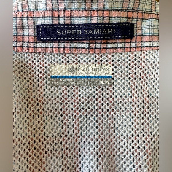 Columbia Performance Fishing Gear Button Down Shirt | Super Tamiami w Omni-Shade - Picture 5 of 13